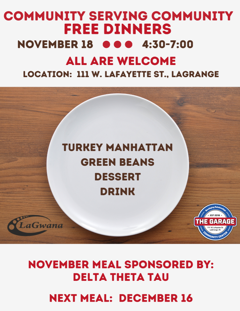 Community Serving Community Free Dinner