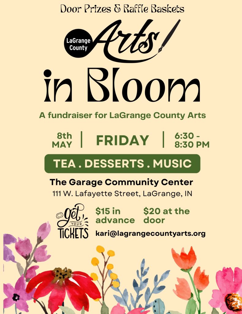Arts in Bloom Fundraiser